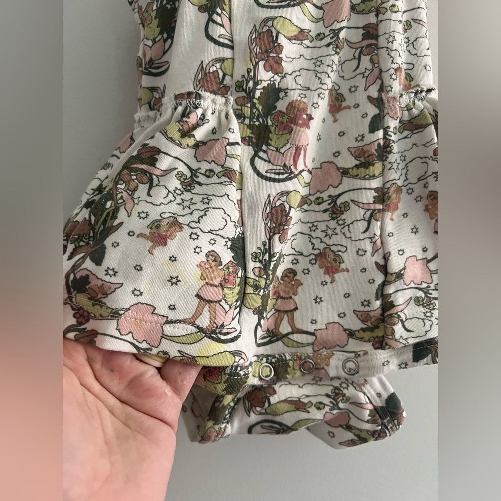 Kate Quinn Flower Fairies Bubble Romper 6-12M | Organic Cotton Baby Outfit - Picture 2 of 4